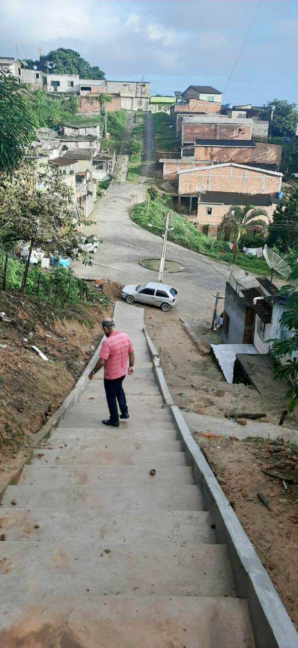 Camacã: Escadarias são recuperadas depois de 30 anos